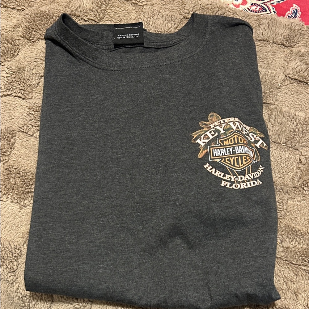 Harley-Davidson Dark Gray Long Sleeve Tee